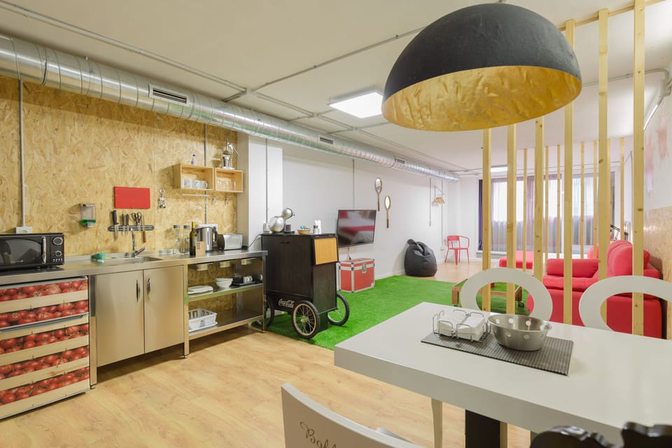 Loft No Kitchen | 1 bedroom, desk, blackout drapes, soundproofing
