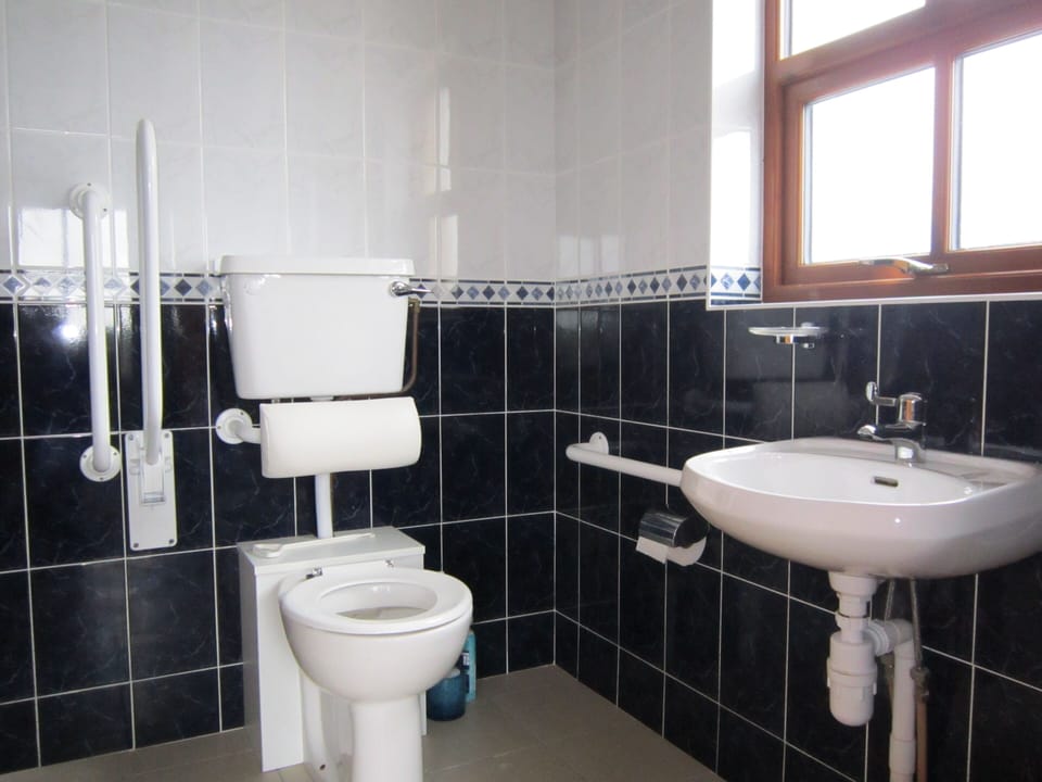 Wheelchair accessable toilet