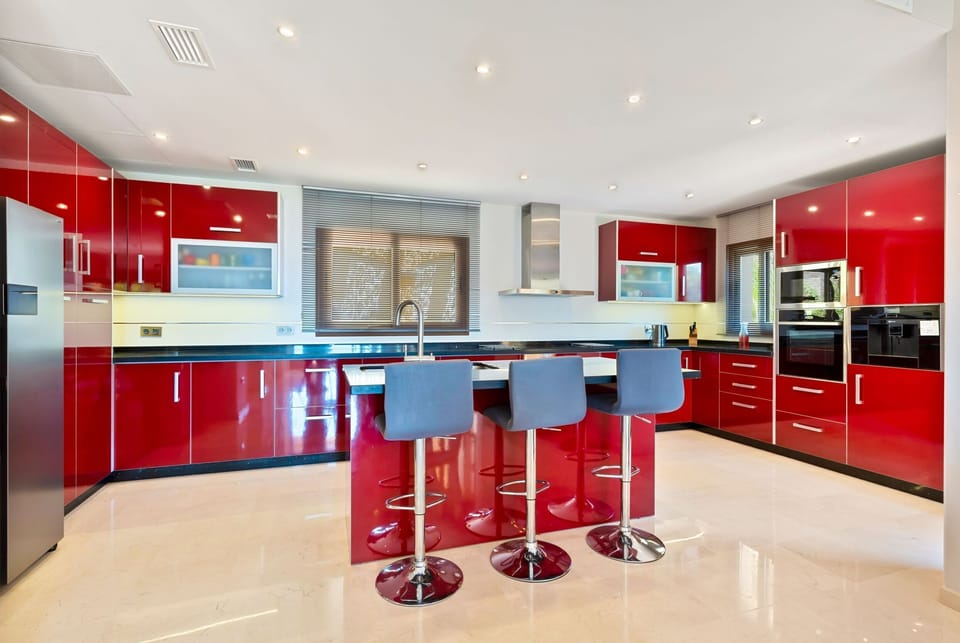 Seating in the kitchen