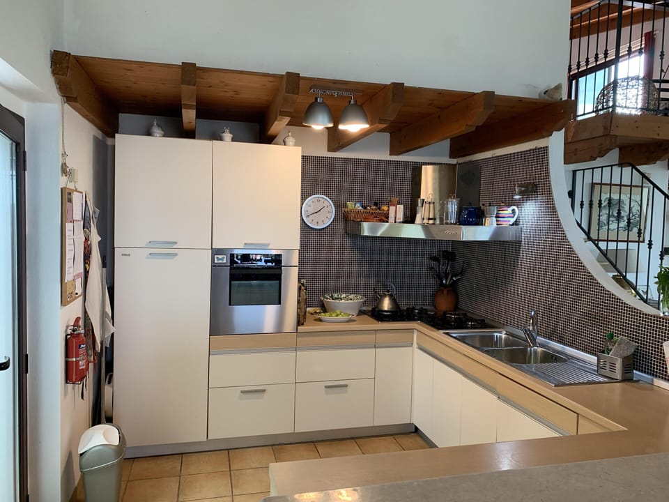 Kitchen area.