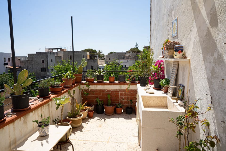 Small terrace