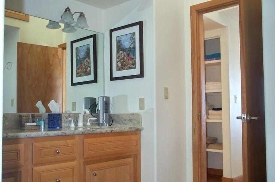 Master bath is spacious double sinks, jacuzzi tub  And walk in shower