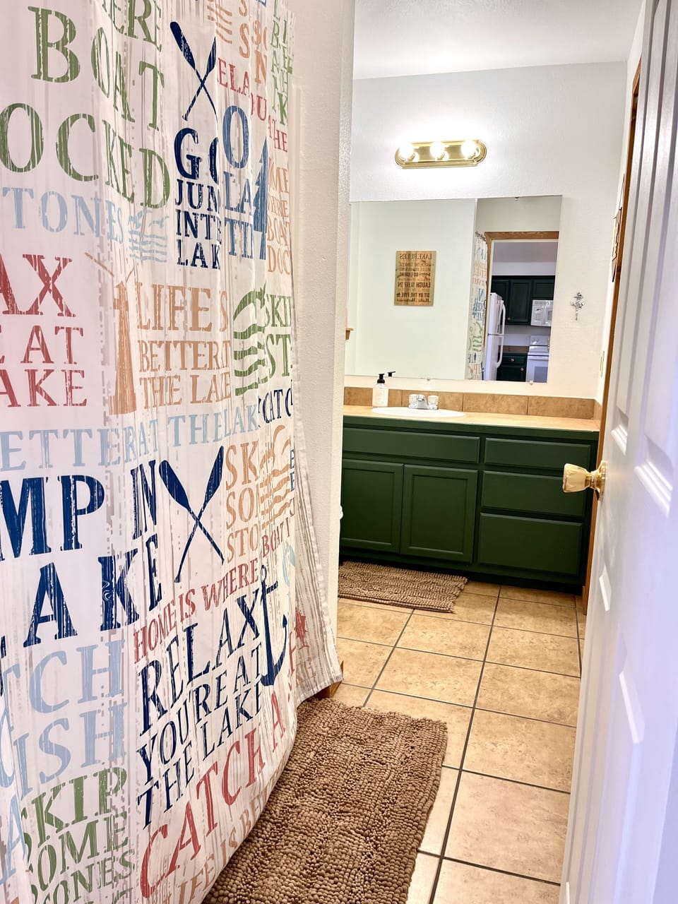 Spare bathroom