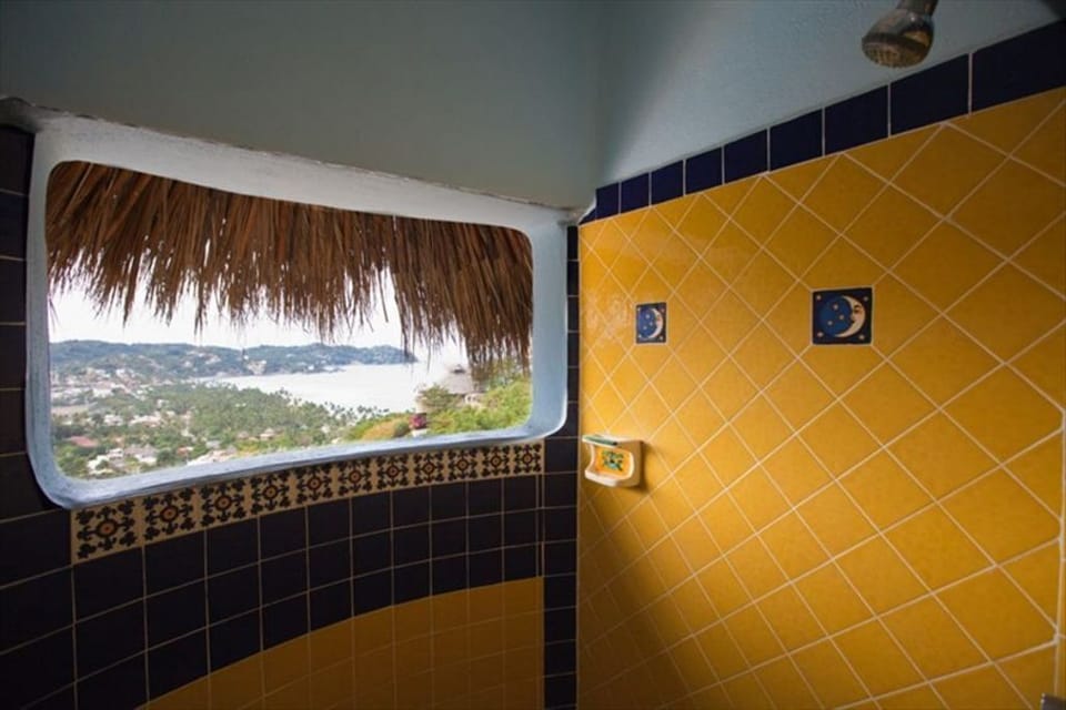 View from Upstairs Shower