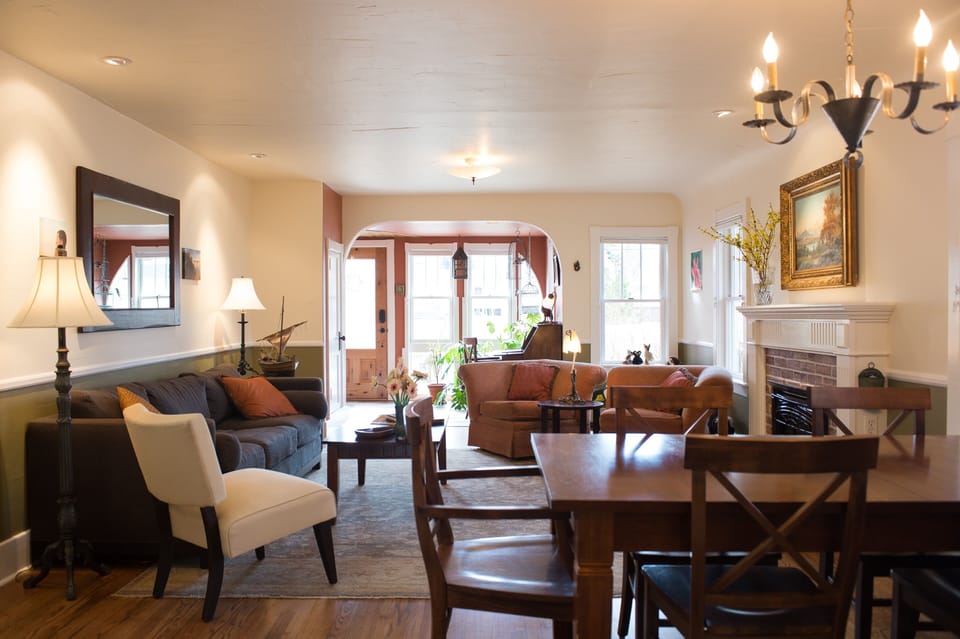 Living Room viewed from the Kitchen
