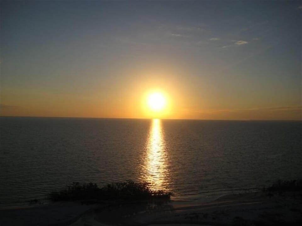 Spectacular sunset view from the lanai