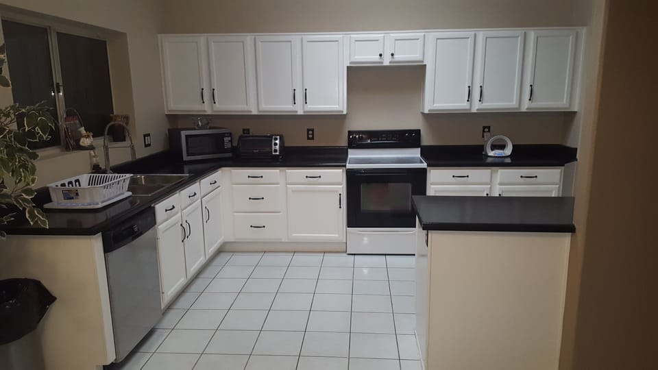 Fully stocked kitchen for entertaining or just enjoying each other.