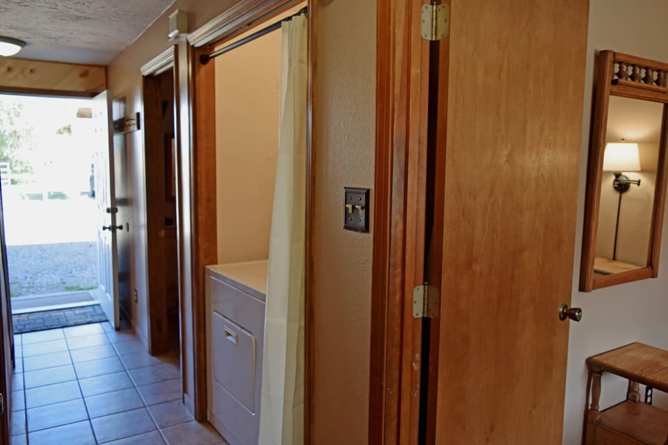 Organize your essentials in your private wardrobe and closet space, where you'll find plenty of room to store your belongings and keep your vacation spot tidy and comfortable.