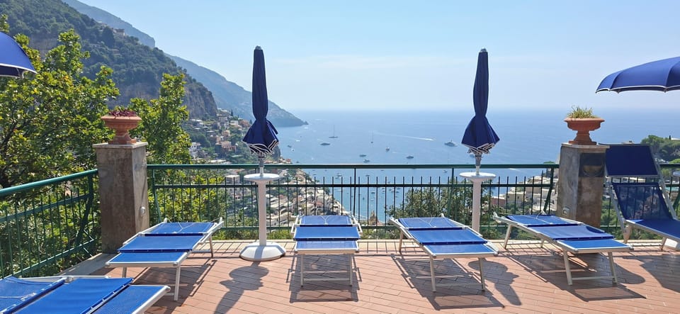 view from pool