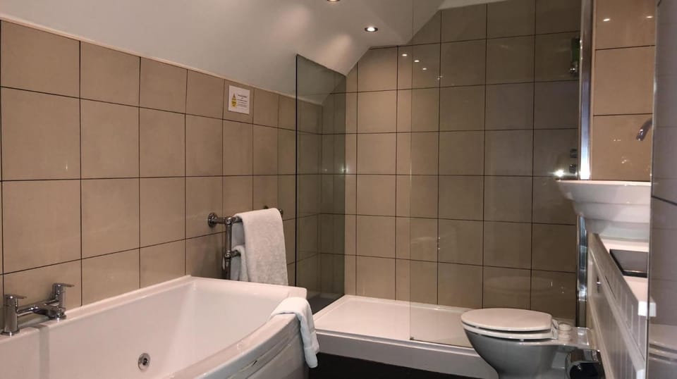 Superior Double Room | Bathroom | Free toiletries, hair dryer, towels, soap