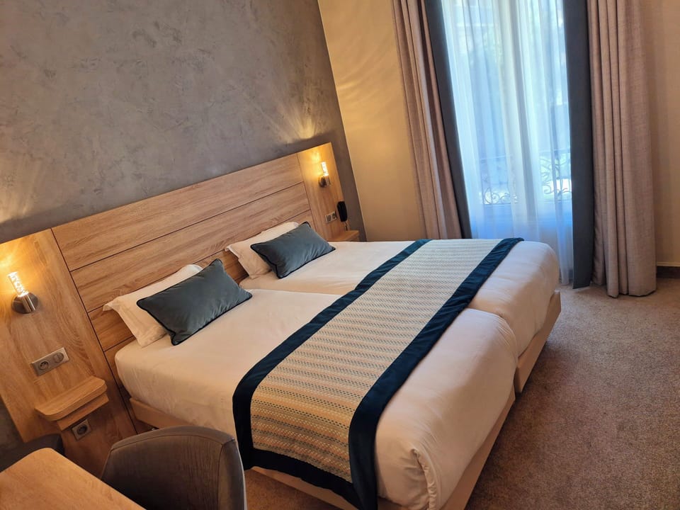 Standard Twin Room | Premium bedding, in-room safe, desk, blackout drapes