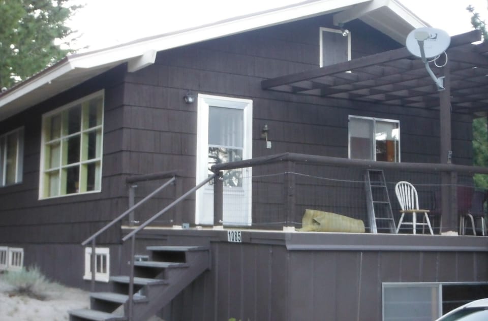 Front of Home and Patio Area