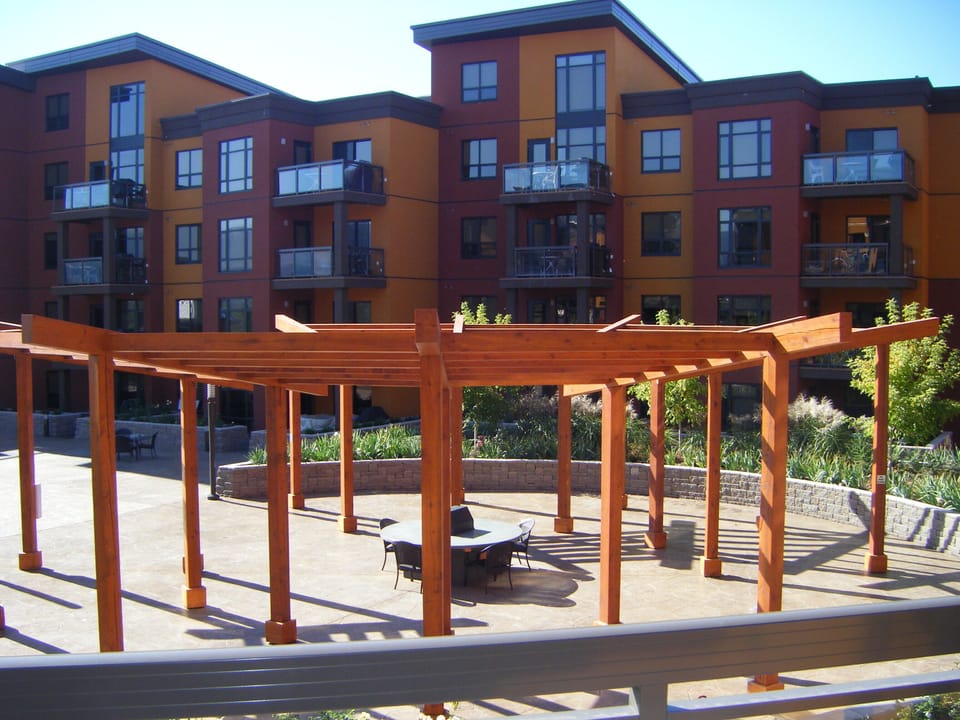 Balcony Courtyard View