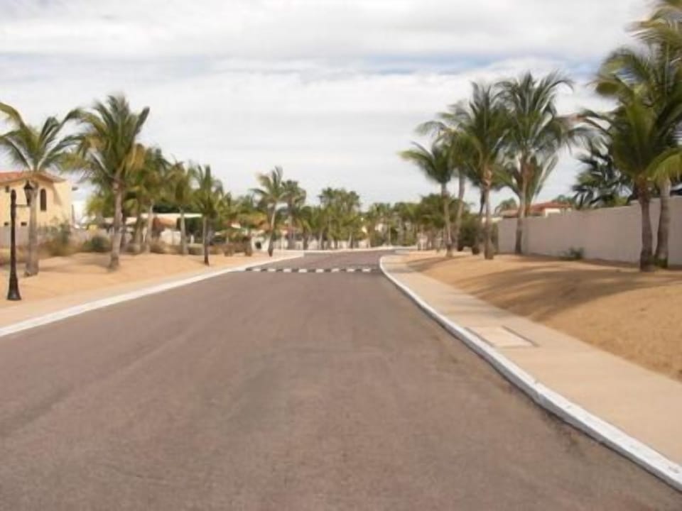 Street in neighborhood - nice sidewalks