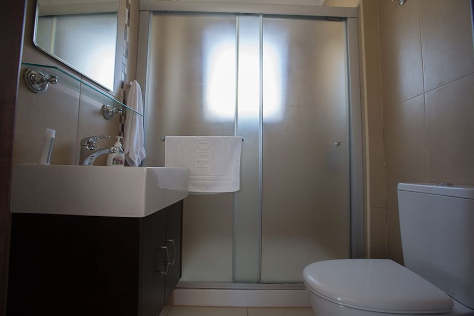 En Suite Bathroom with shower and WC