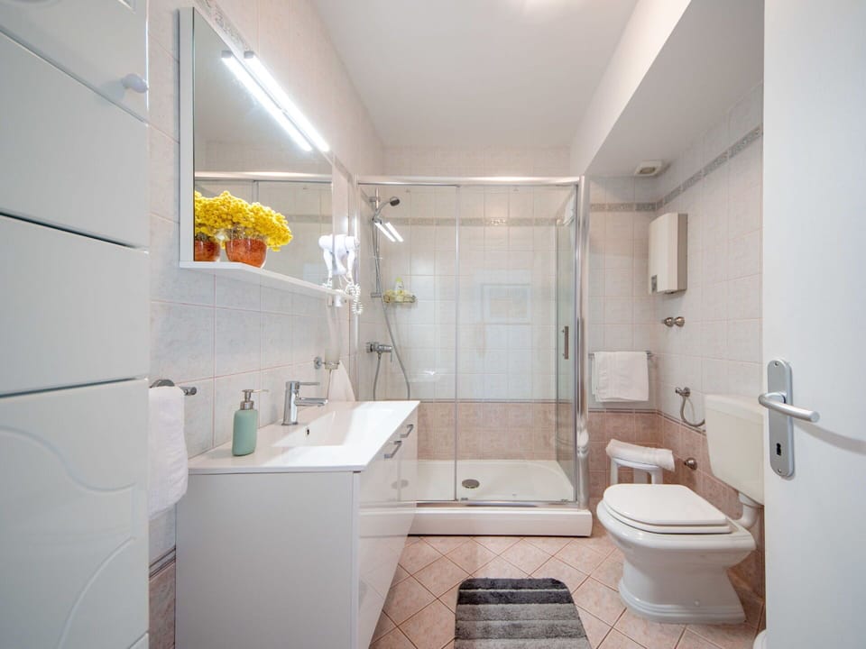 Tap, Plumbing Fixture, Property, Sink, Building, Mirror, Bathroom, Shower Head, Bathroom Sink, Shower