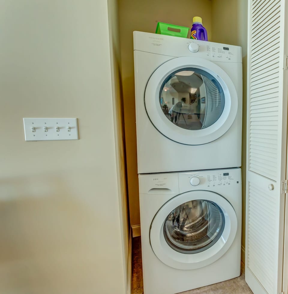Washer and Dryer in condo for your use!