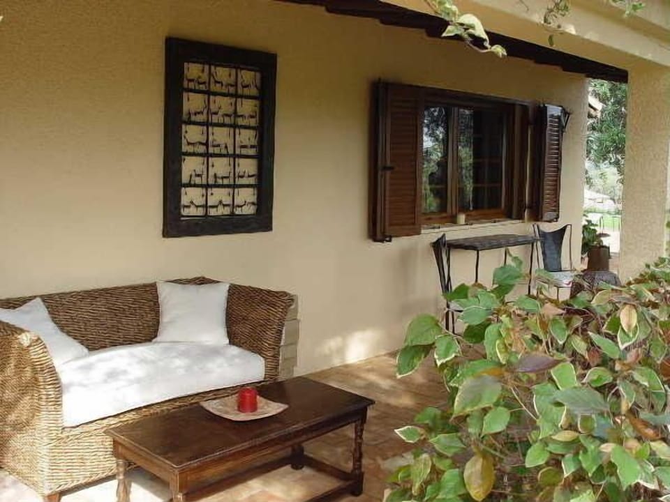 House and  Swimming-Pool Area