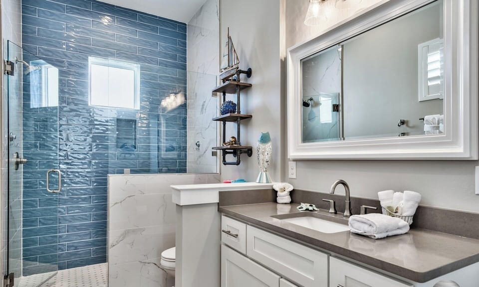 Second Floor Full Bathroom - Walk-In Shower