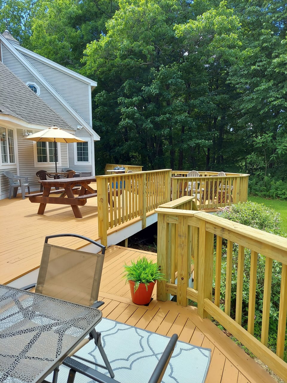 Back deck