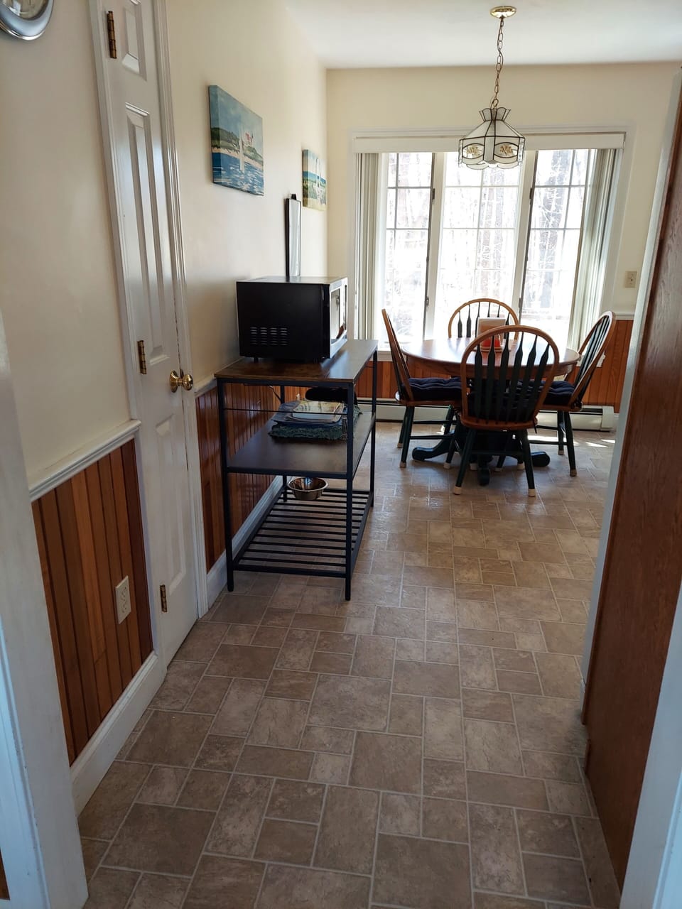Kitchen view, Unit 1