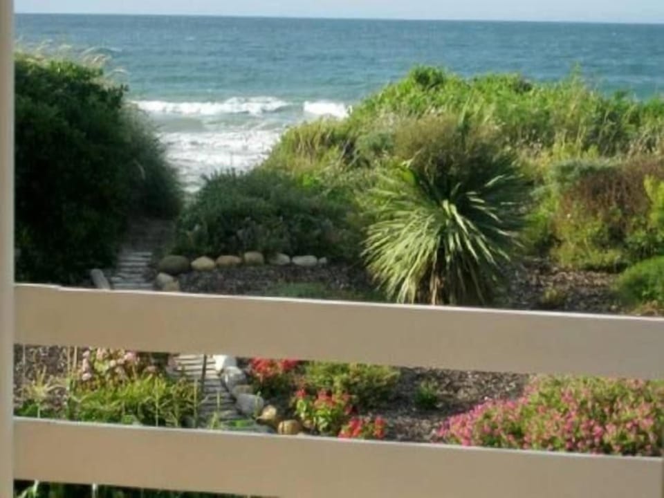 Path to the Beach from the Balcony.