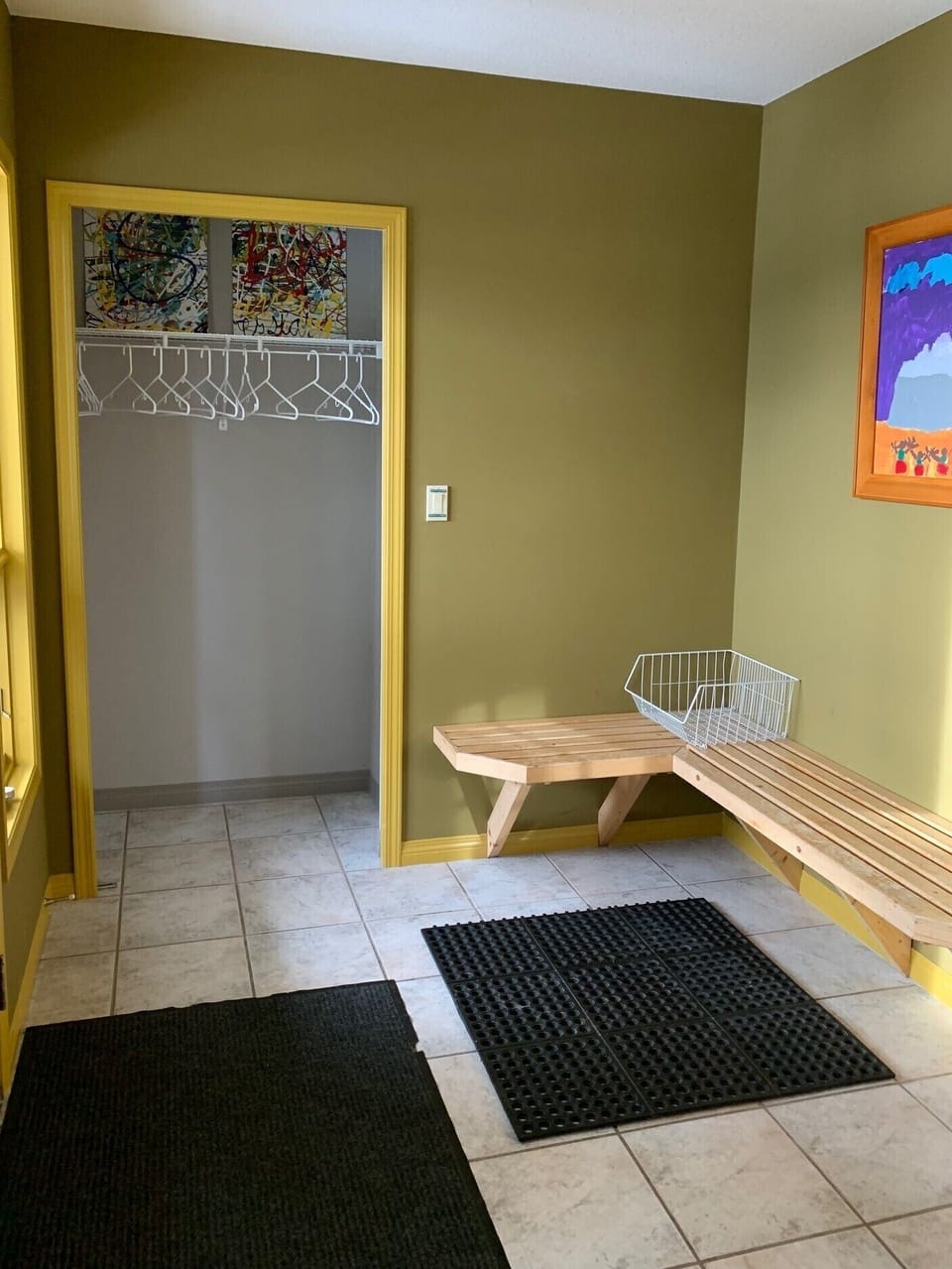 One of two boot rooms