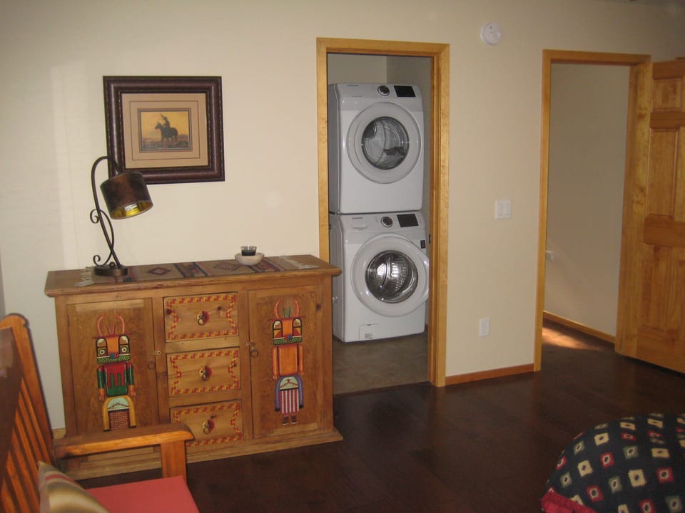 New HE Washer & Dryer off Master Bedroom