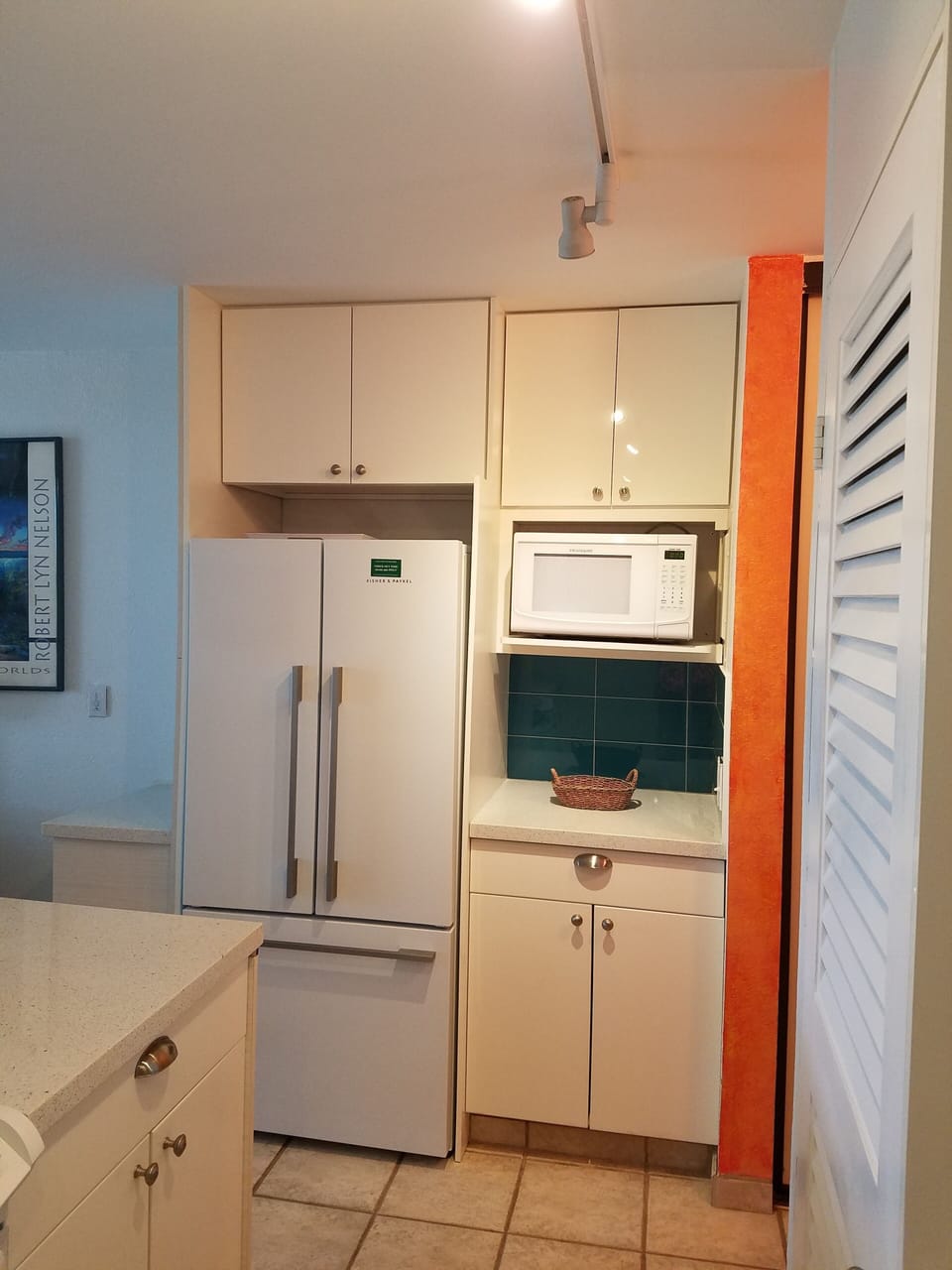 New kitchen appliances in the newly remodeled kitchen