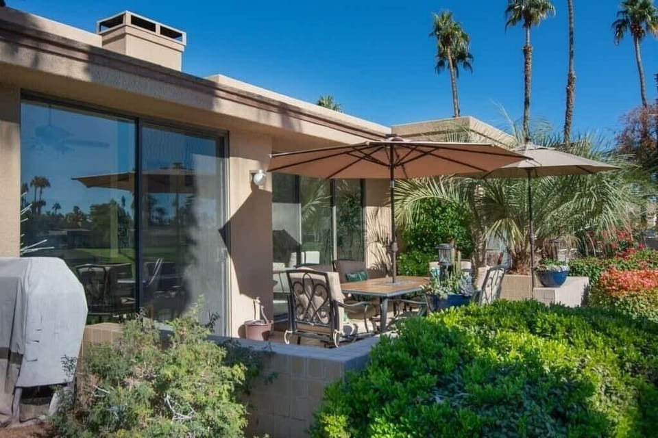 Private patio 