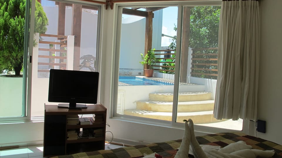 from the master bedroom...