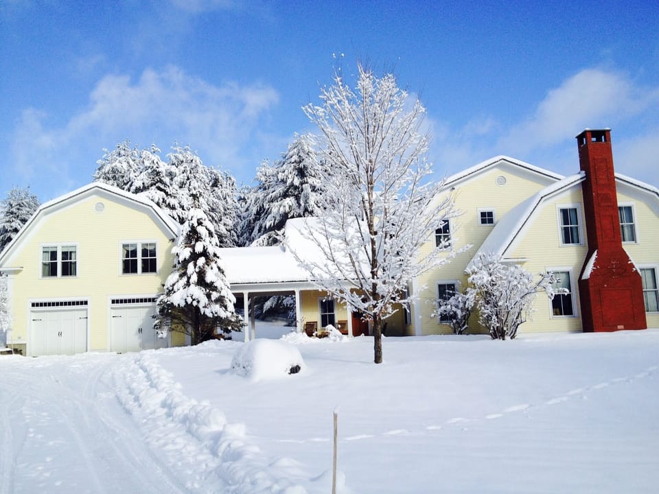 A private winter wonderland!