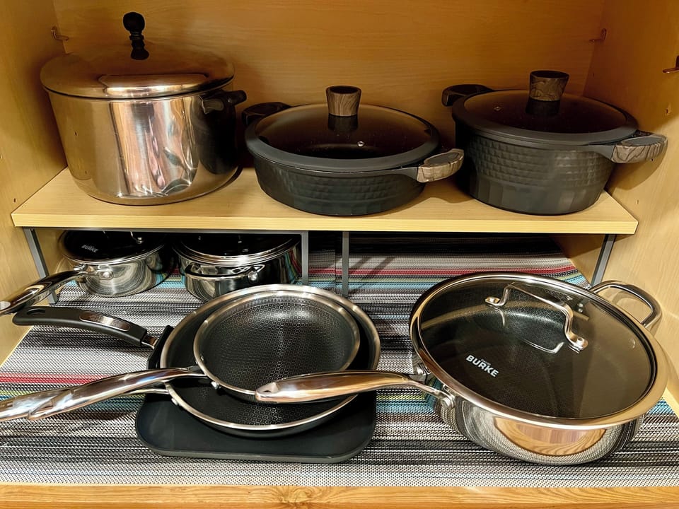 Quality cookware in all shapes and sizes