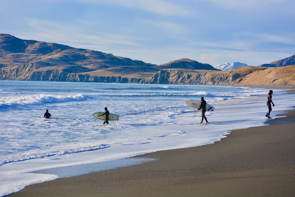 surfer's beach. We often see pods of humpback whales there.
