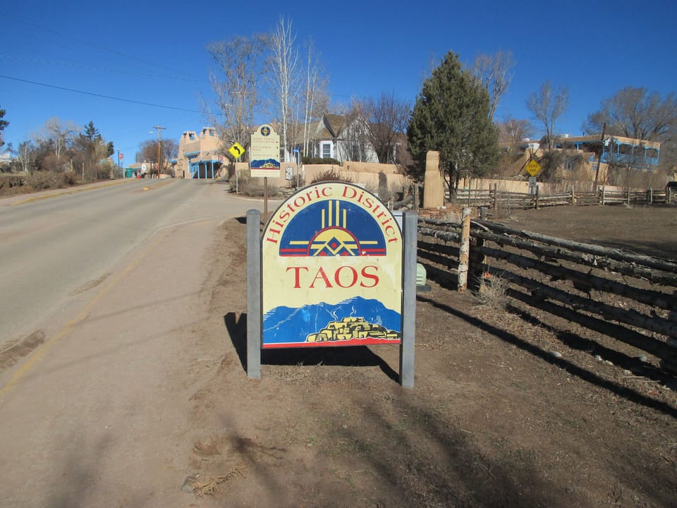 Located in Taos Historic District