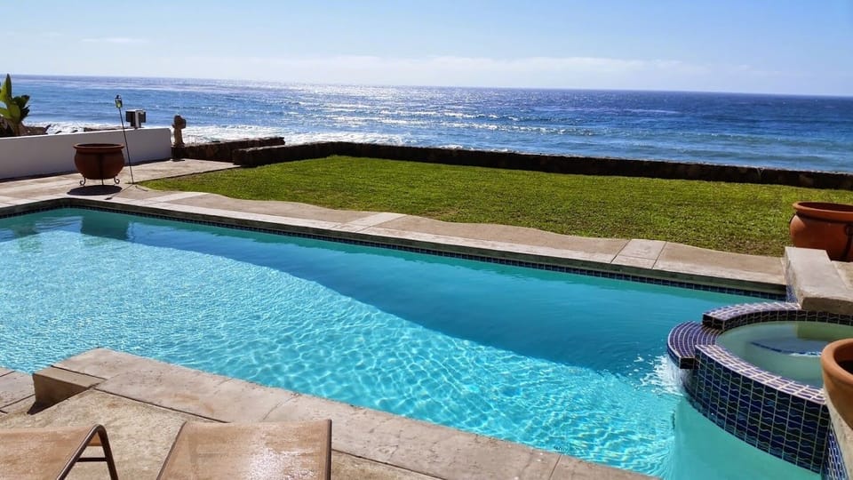 Awesome private pool at Casa Blanca in Rosarito