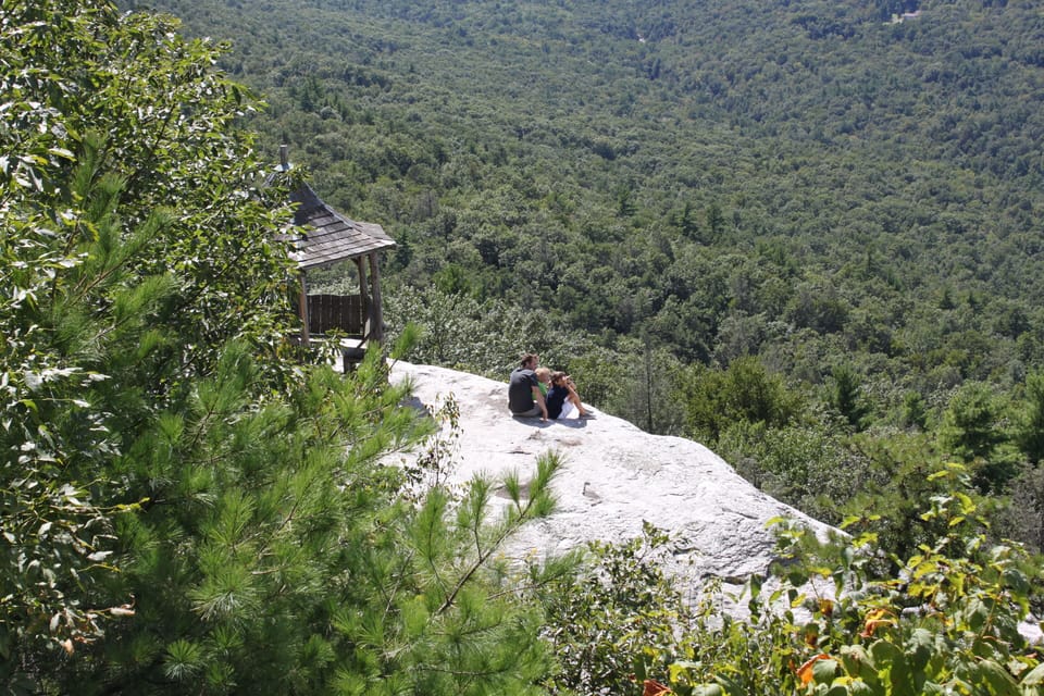 View onto Copes Lookout in the nearby Mohonk Preserve