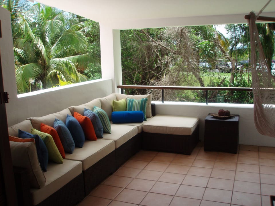 The balcony