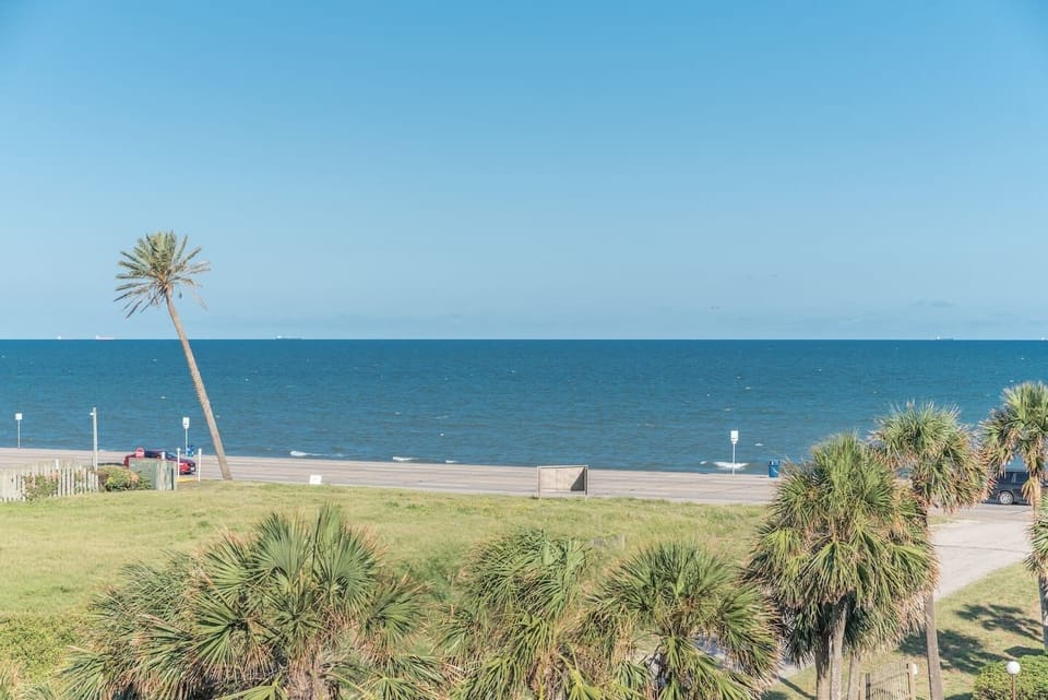 Beautiful ocean view from your den and kitchen!