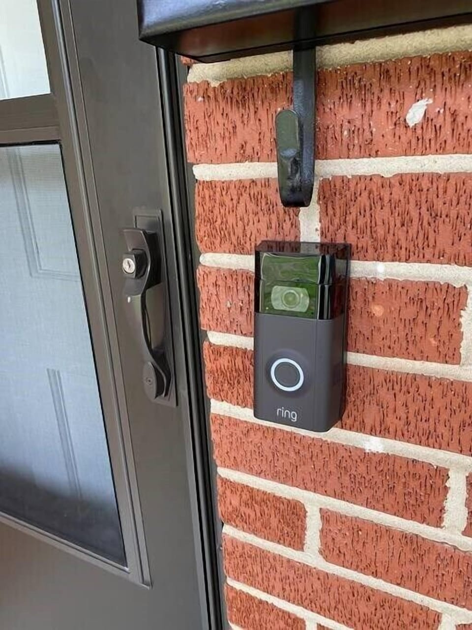 We do have a ring doorbell for added safety. 