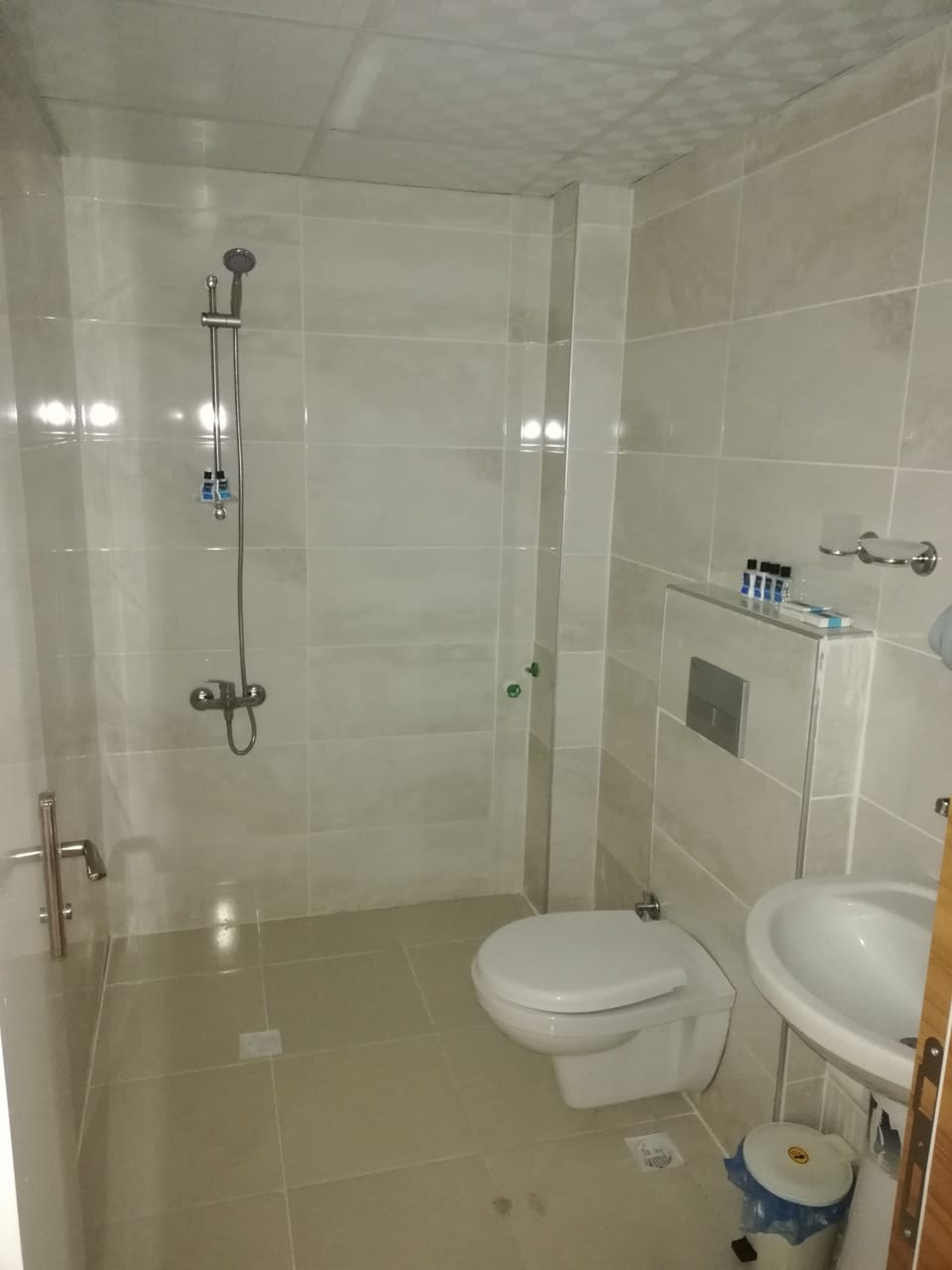 Standard Double Room | Bathroom | Shower, hydromassage showerhead, free toiletries, hair dryer