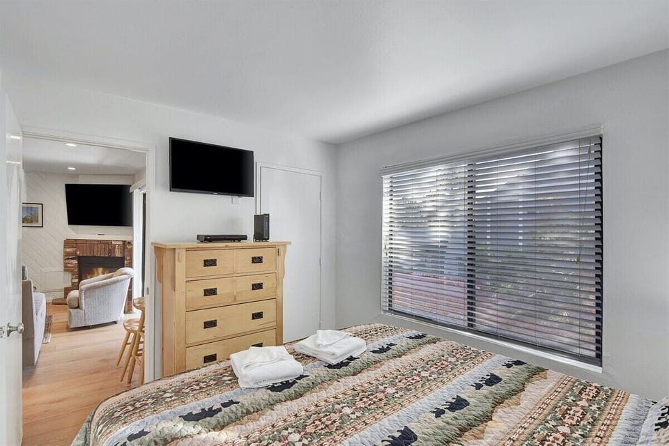 Second Bedroom with King Bed and TV