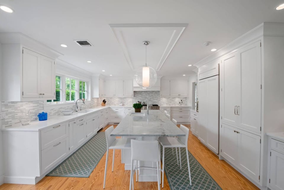 Kitchen with Sub-Zero and Wolfe appliances