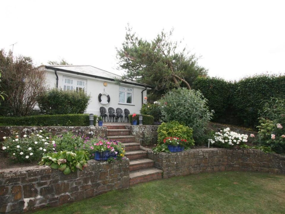 Garden and annexe