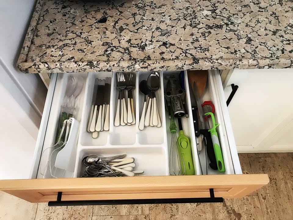 supermarkets within walking distance and all utensils and cutlery provided