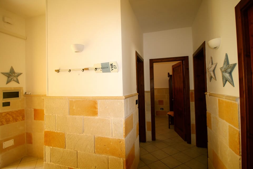 Main/second bedroom with shower room off main hallway