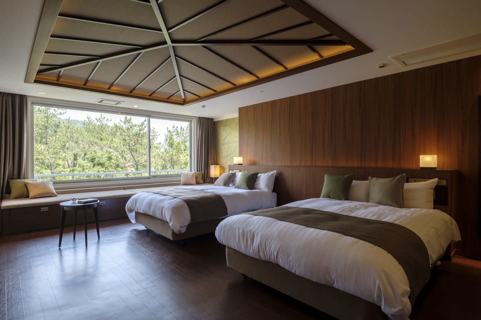 Western-style Twin Room, Non Smoking Satsuma Kyakuden Uomi | Down comforters, in-room safe, blackout drapes, WiFi (free)