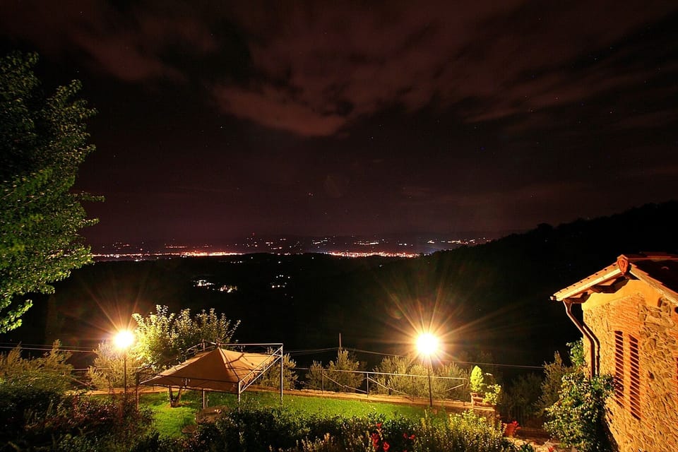 View from 1st floor, Valdarno by night