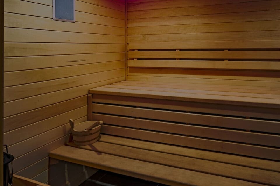 New aspen cedar sauna