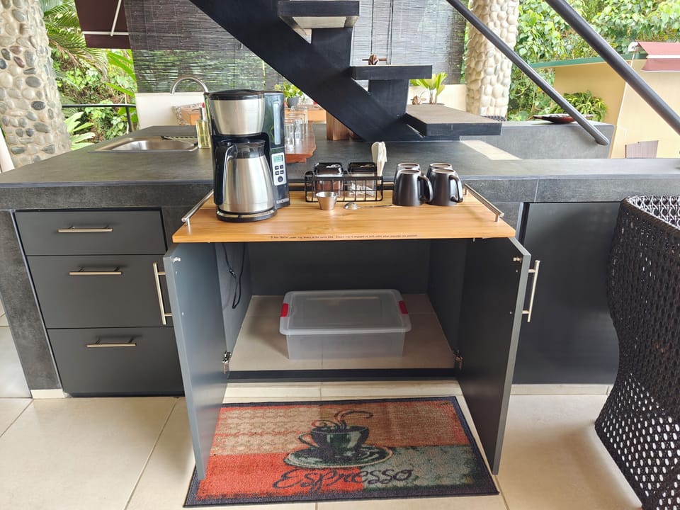 Pull Out Coffee Bar